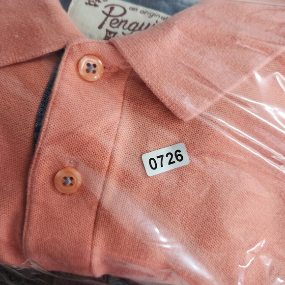 Bundle Of 2 Original Penguin Men's Classic Fit Polo Sz. XL Gray Pink Casual - Picture 9 of 9
